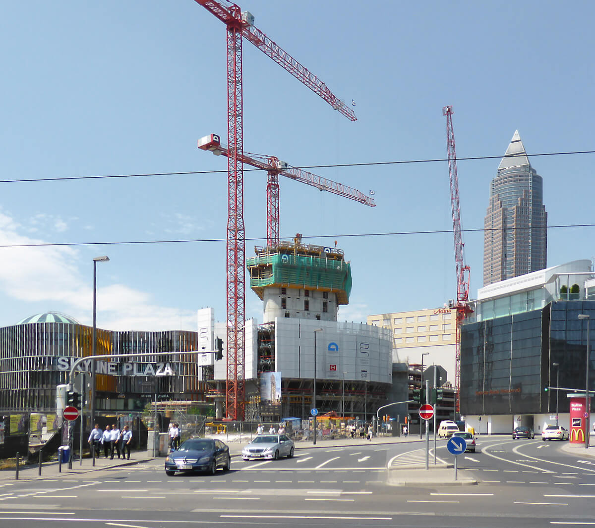 Grand Tower is rising above the Gallus District