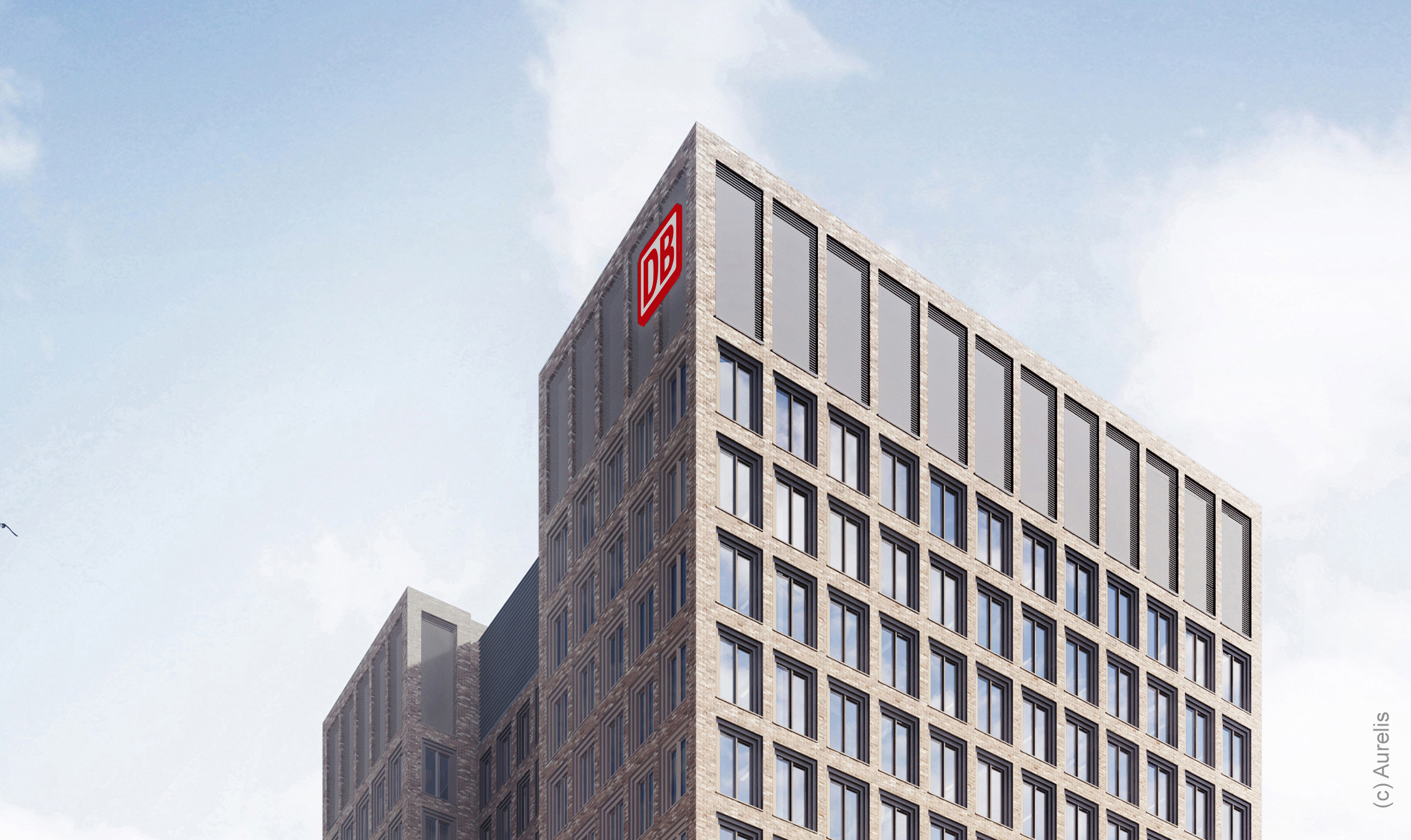 Highrise - Deutsche Bahn AG - Frankfurt - planned - Aurelis - Trade Fair Area - DB Tower