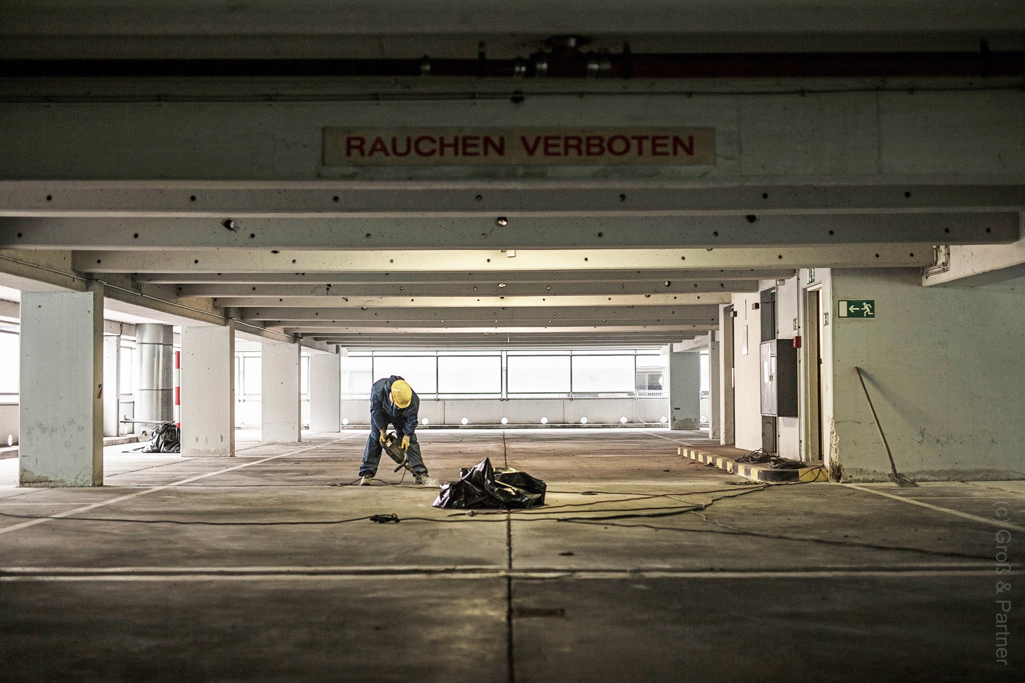 deutsche-bank-area-skyscrapers-demolition-removal-2018 Removal of buildings at the former Deutsche Bank site for the FOUR Frankfurt skyscrapers - as seen in 2018