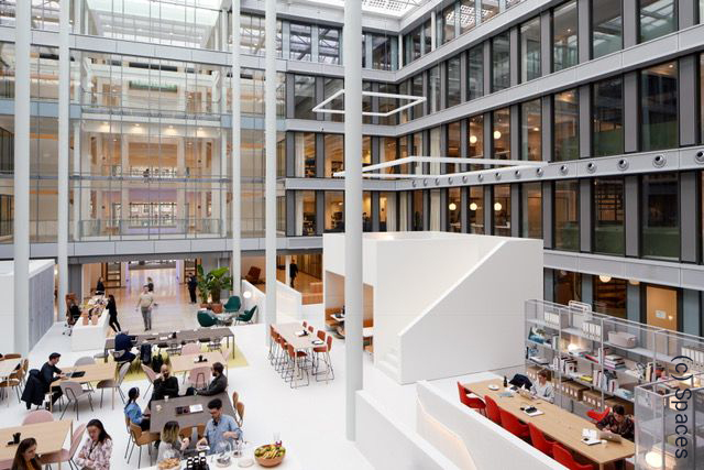 Huge Coworking Center in the Global Tower