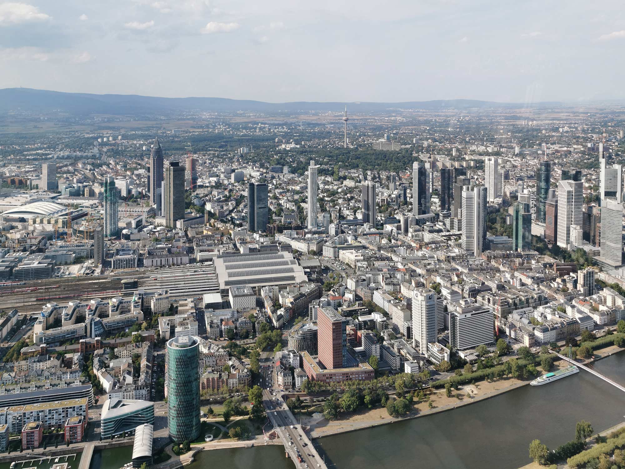 Skyscraper Clusters Frankfurt