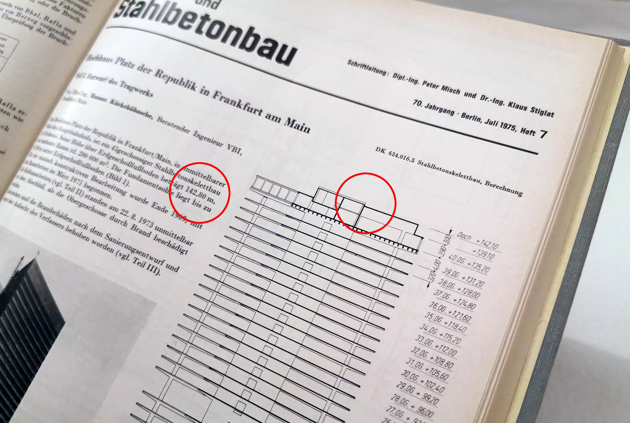 City-Haus on Platz der Republik is higher than expected