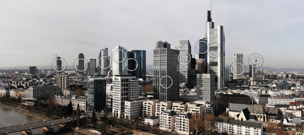 Frankfurt Skyline Panorama