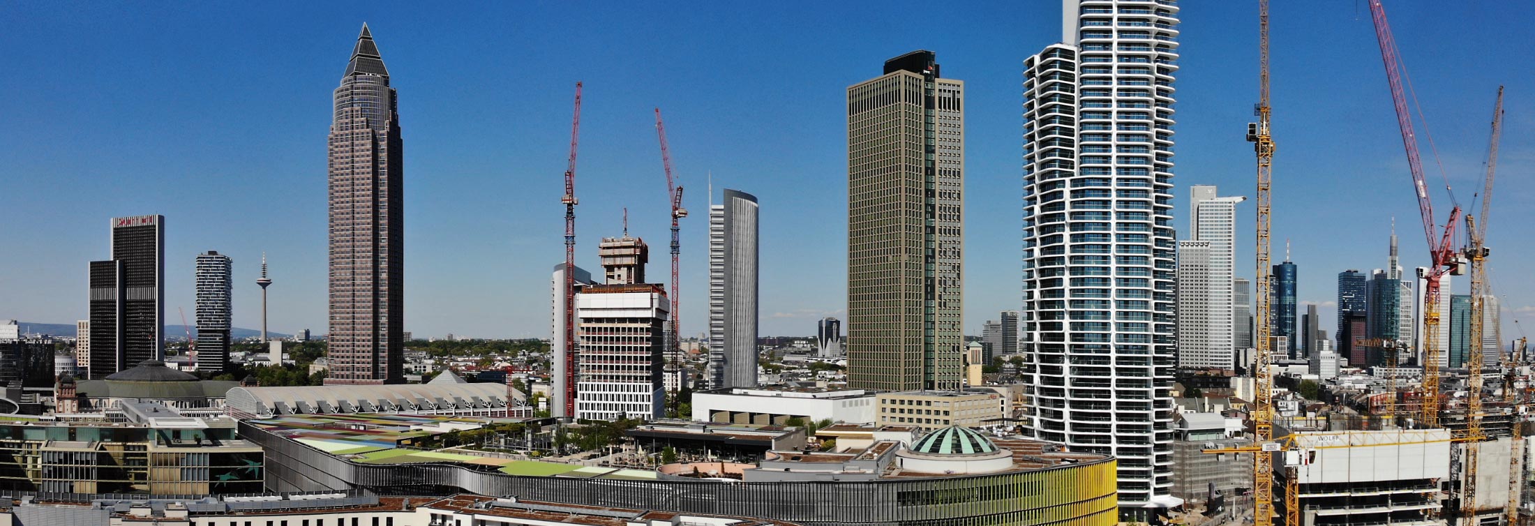 Webcams Frankfurt - Skyscrapers under Construction - Construction Cameras - Construction Sites Progress Frankfurt