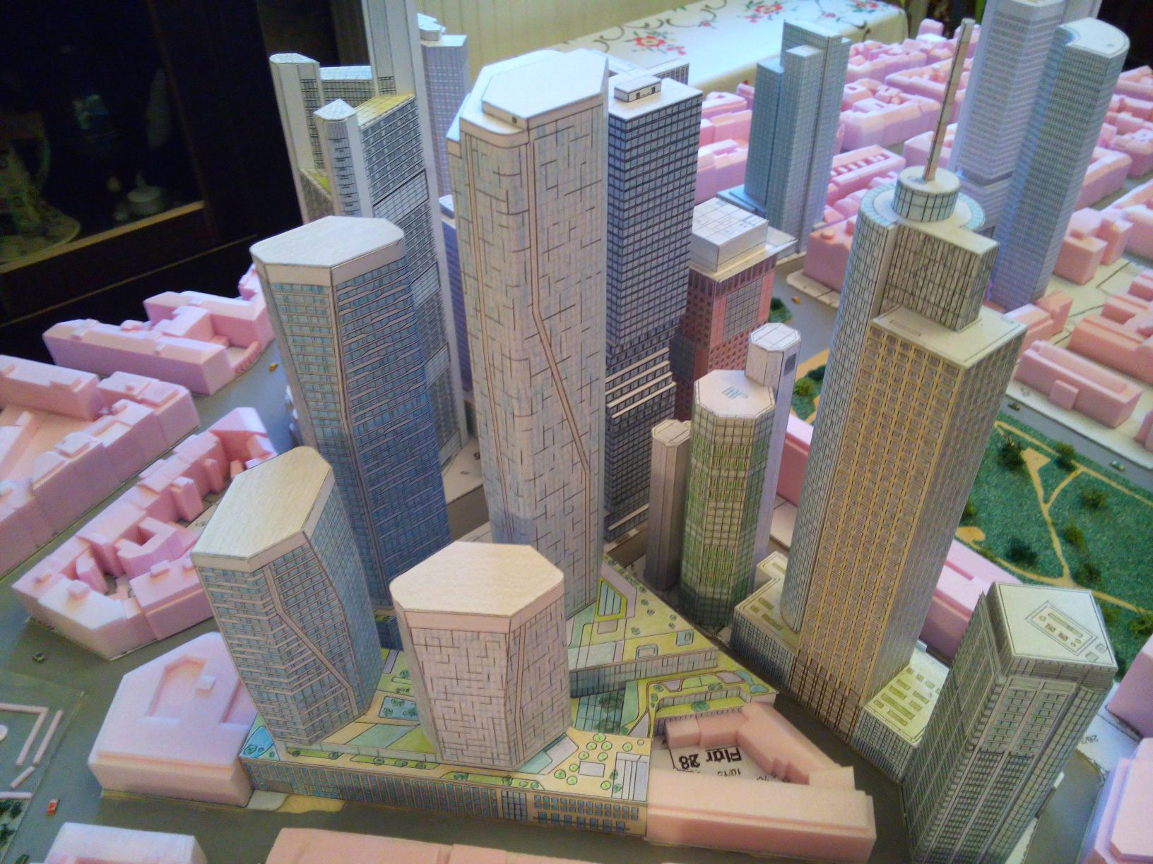 Frankfurt Banking District Model