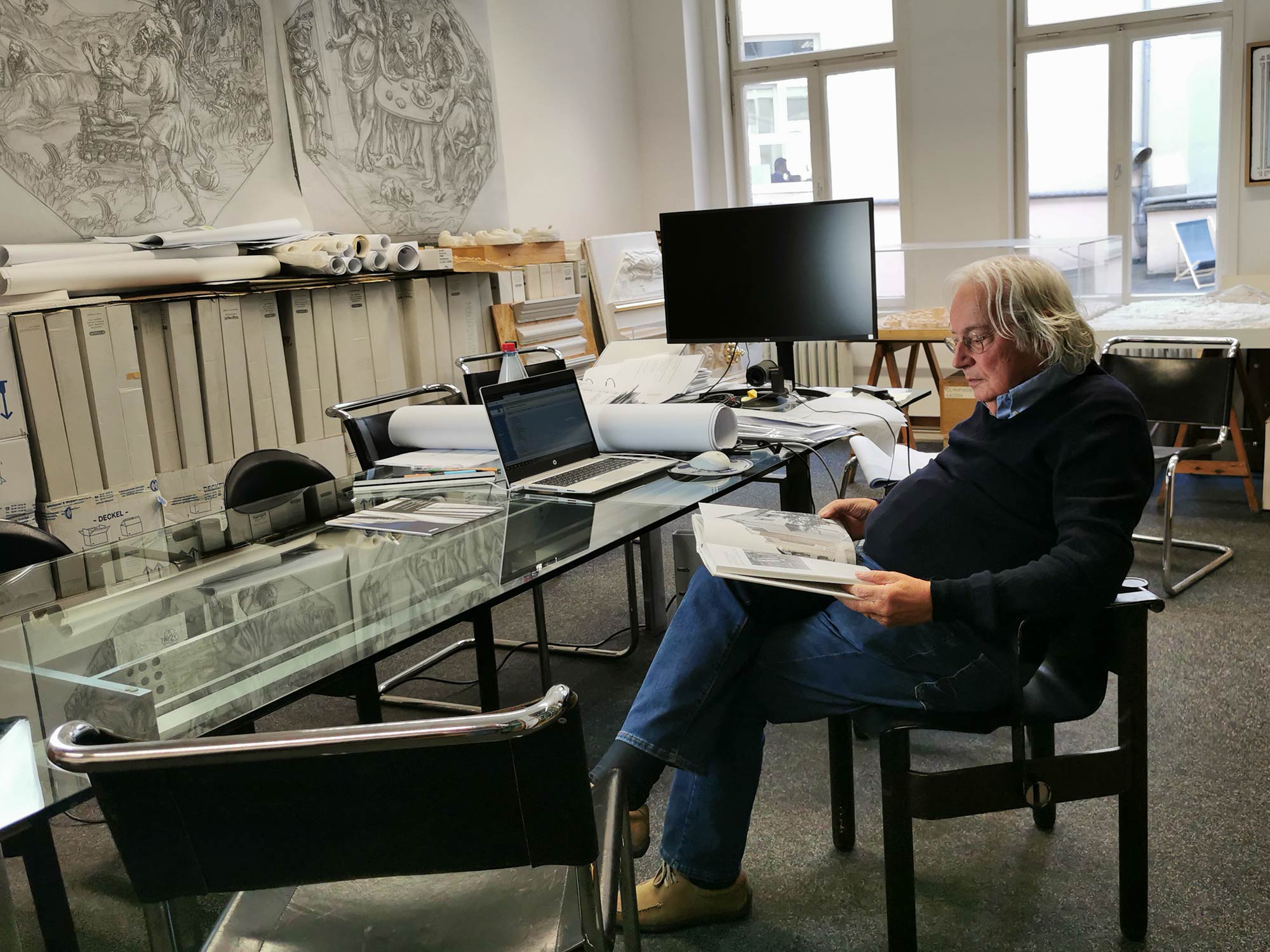 Professor Jochem Jourdan - architecture interview Frankfurt