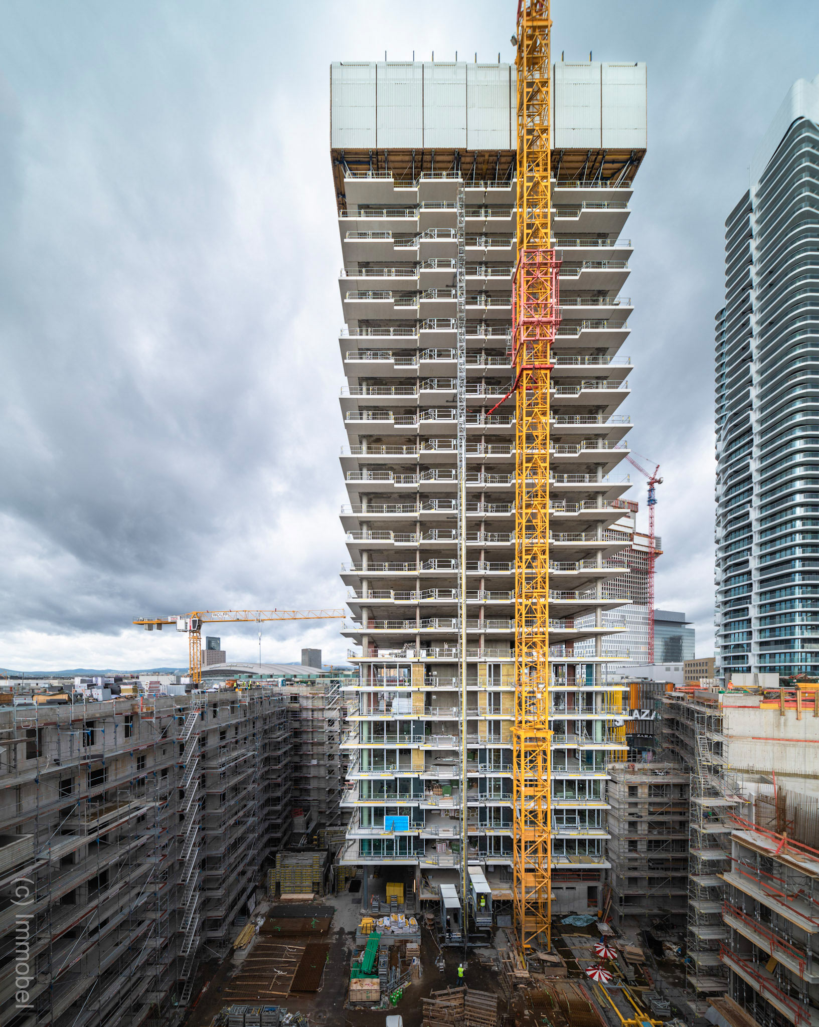 EDEN Frankfurt - Construction site October 2020