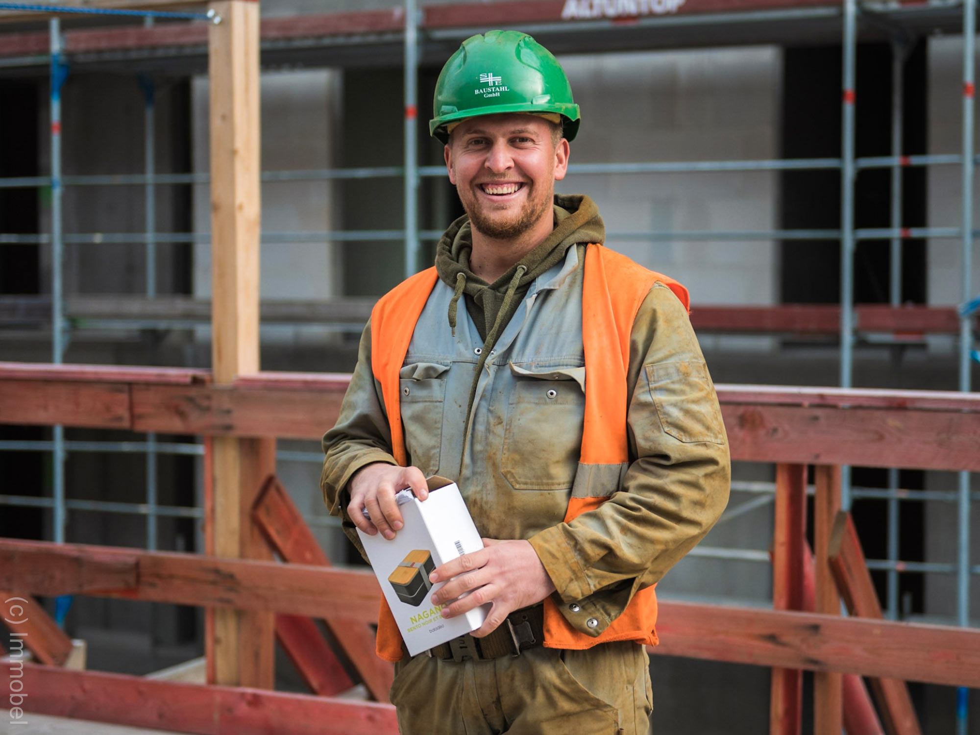 EDEN Frankfurt construction worker