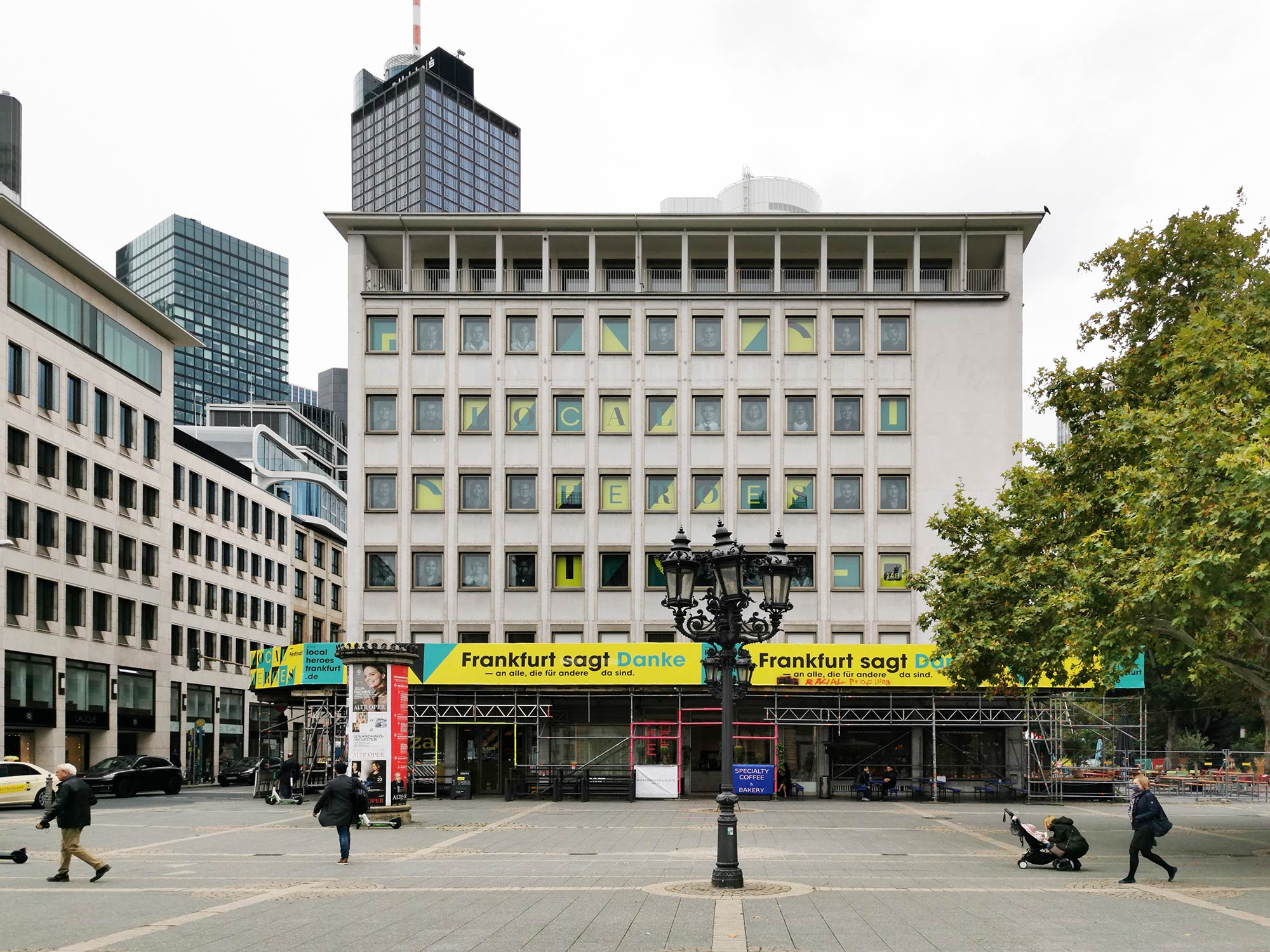 Opernplatz 2 Frankfurt - RFR Holding and SIGNA are planning a highrise building here