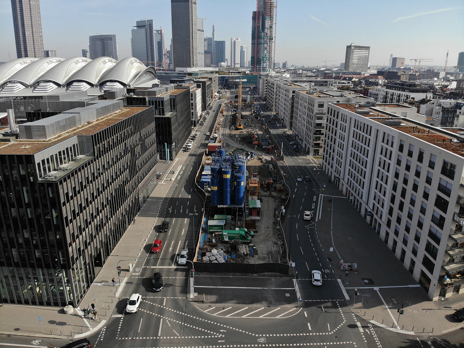 U5 subway European District Frankfurt - as of 1999