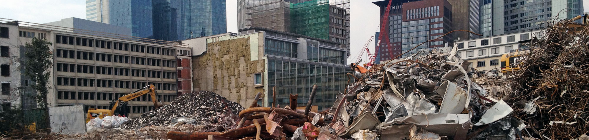 What are demolition and dismantling?