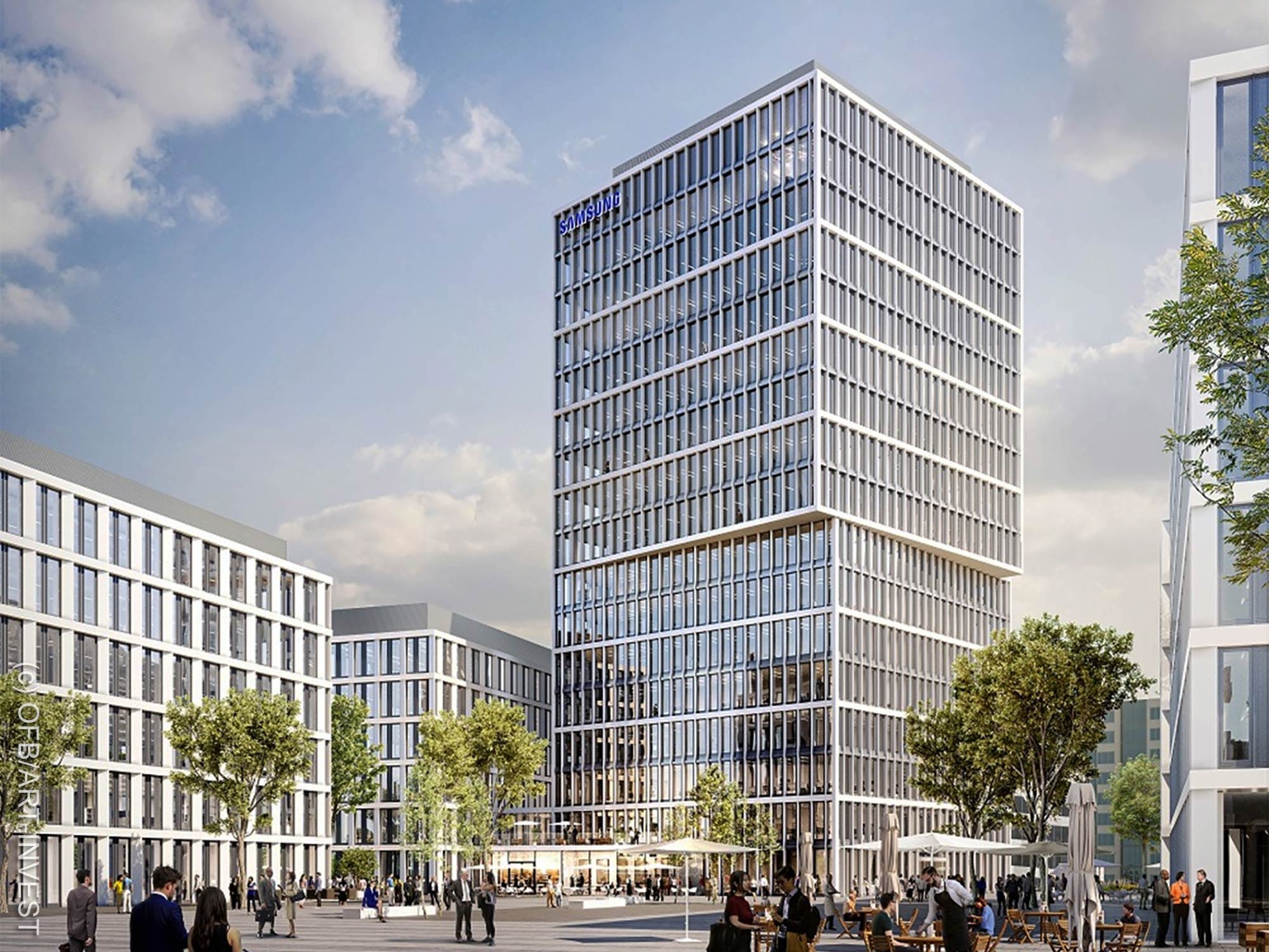 Eschborn Gate - New Samsung Headquarters in Germany - OFB - Art Invest