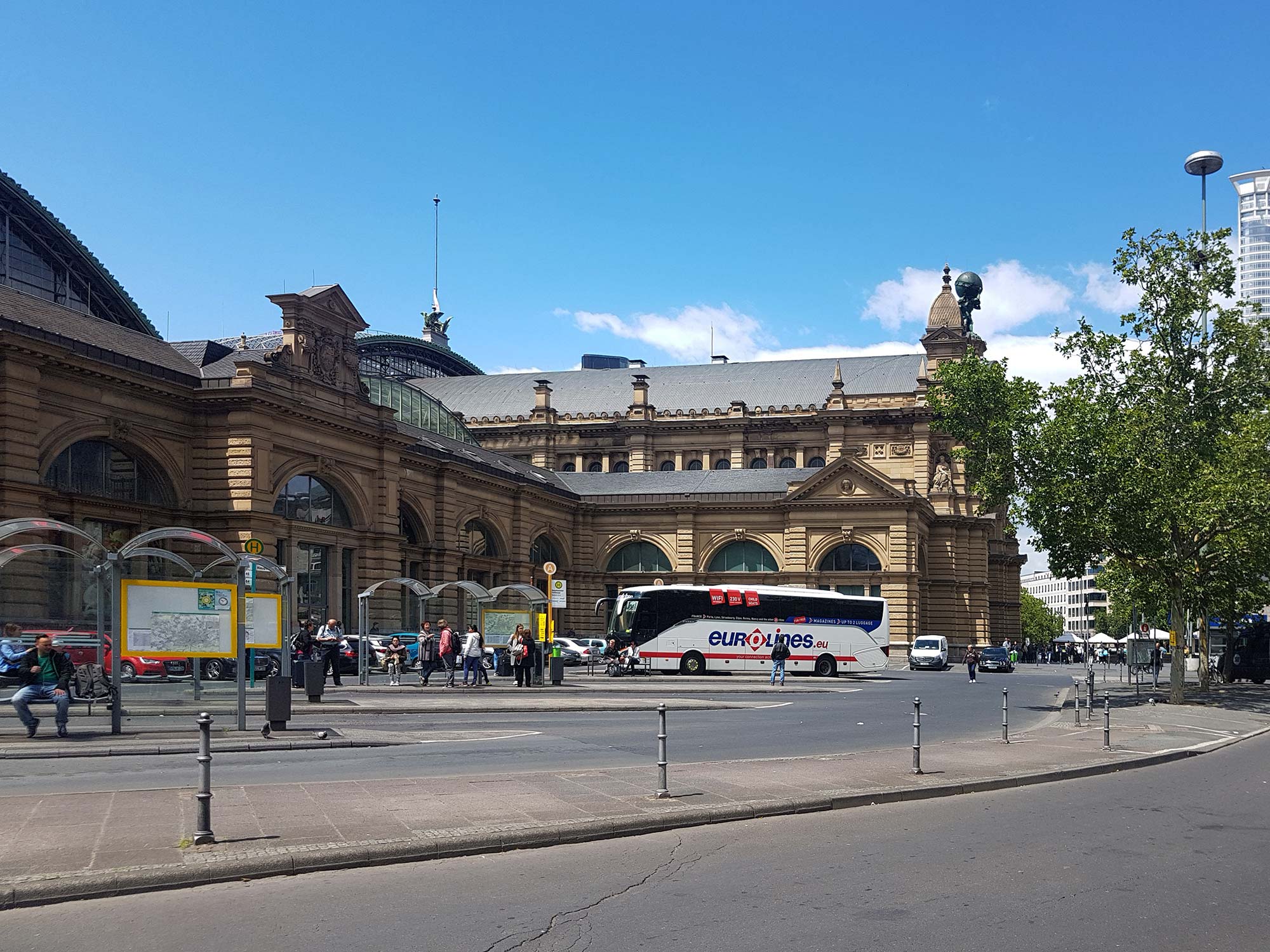Frankfurt Central Station - Main Station in Frankfurt, Germany - Historic Building