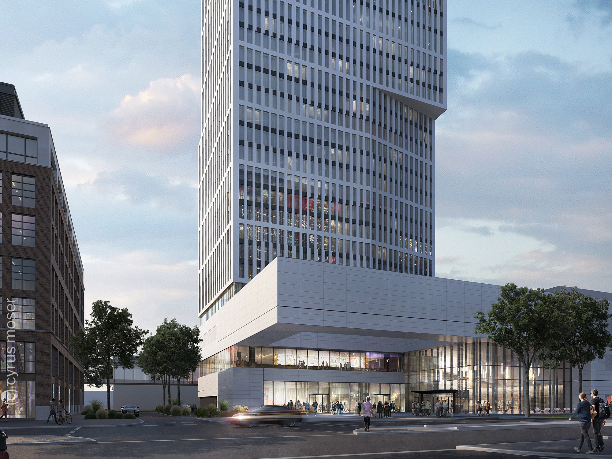 Noerr Frankfurt - real estate transaction - Frankfurt law form for real estate - Sparda Bank Tower