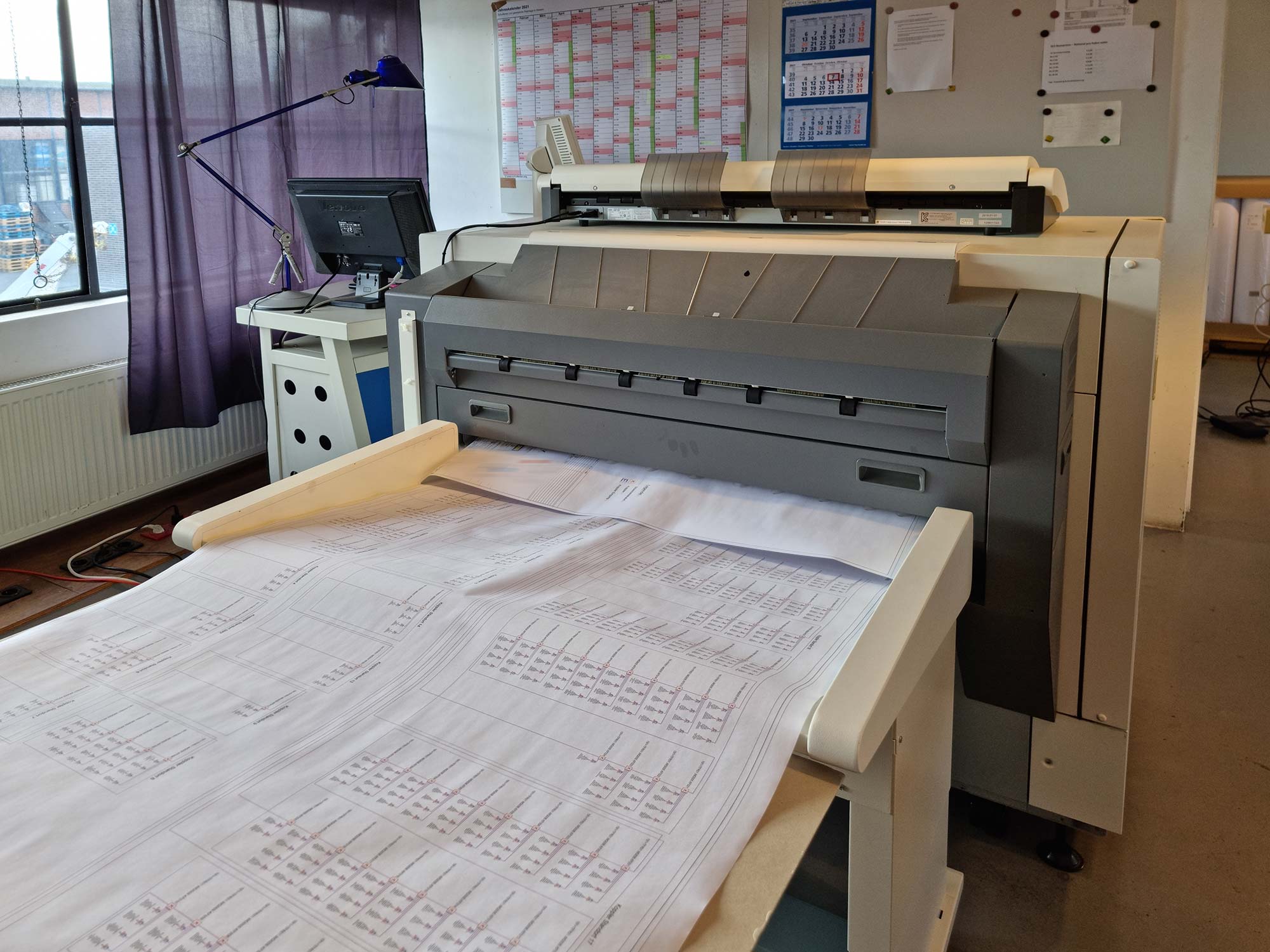 Printing electronic plans - Frankfurt building plan printer - Frankfurt digital printing company