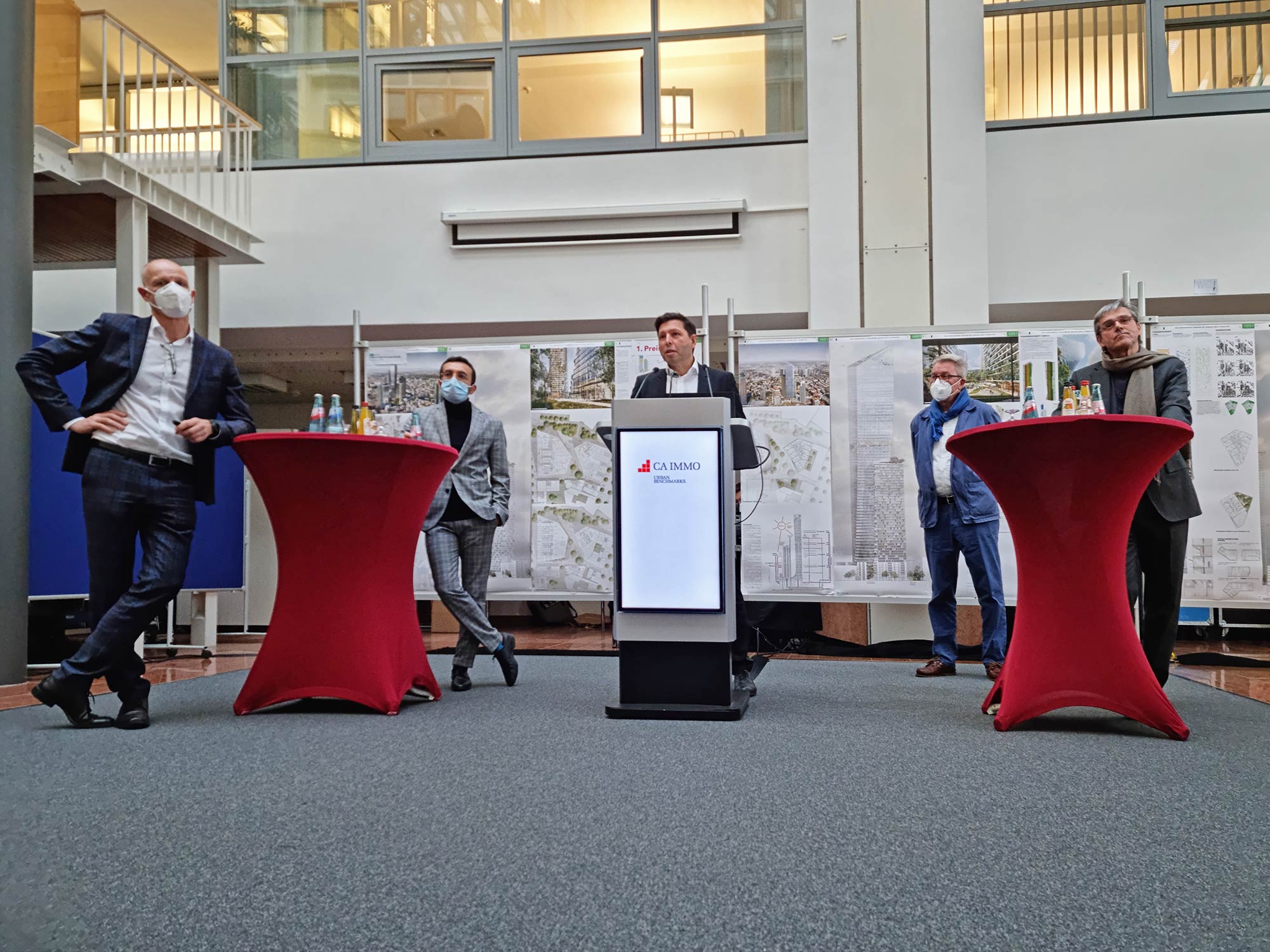 CA Immo Frankfurt - Press Conference - Millenium Tower