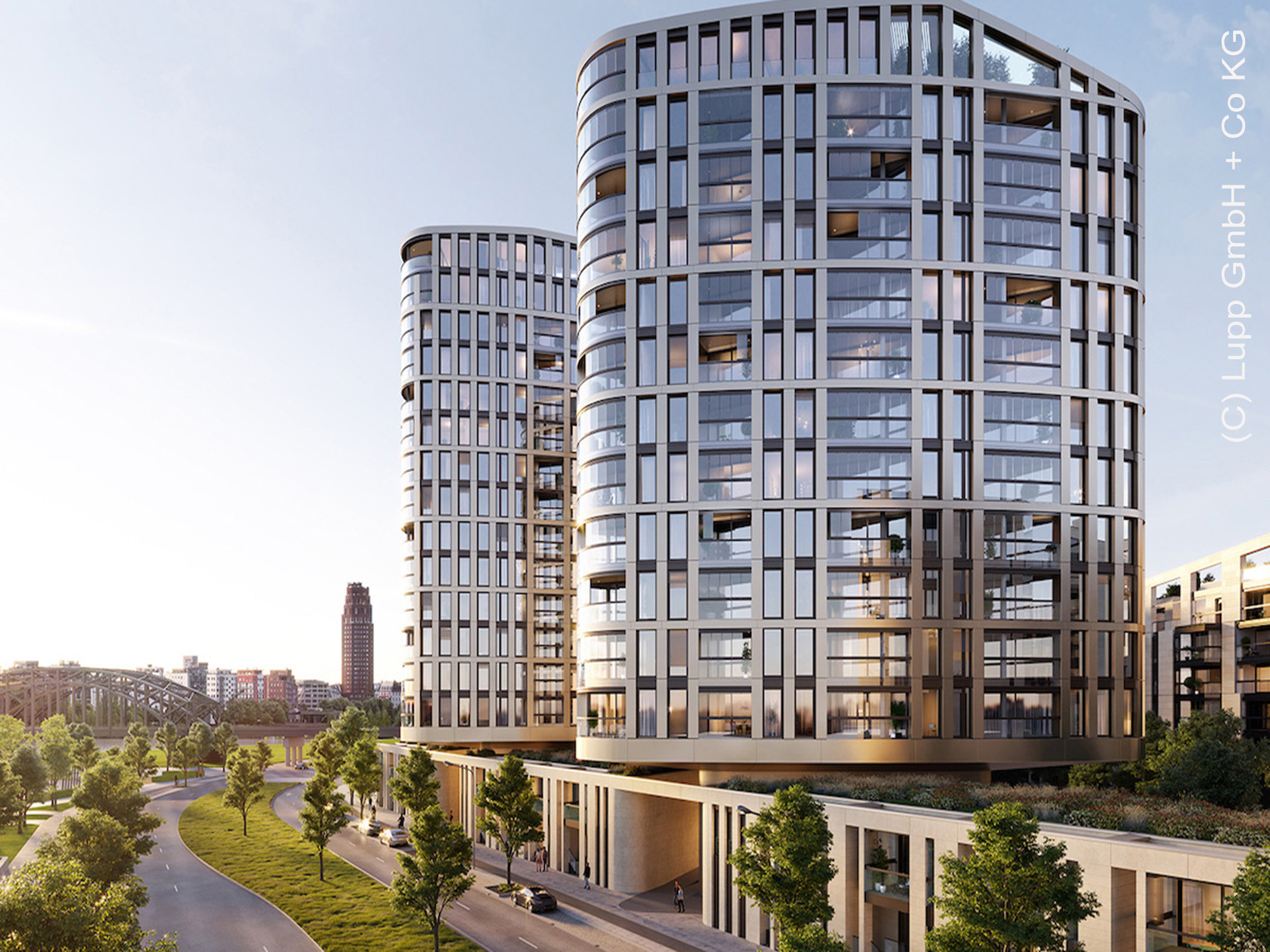 Hafenparkquartier-Ostend-Frankfurt-Hafen-Osten