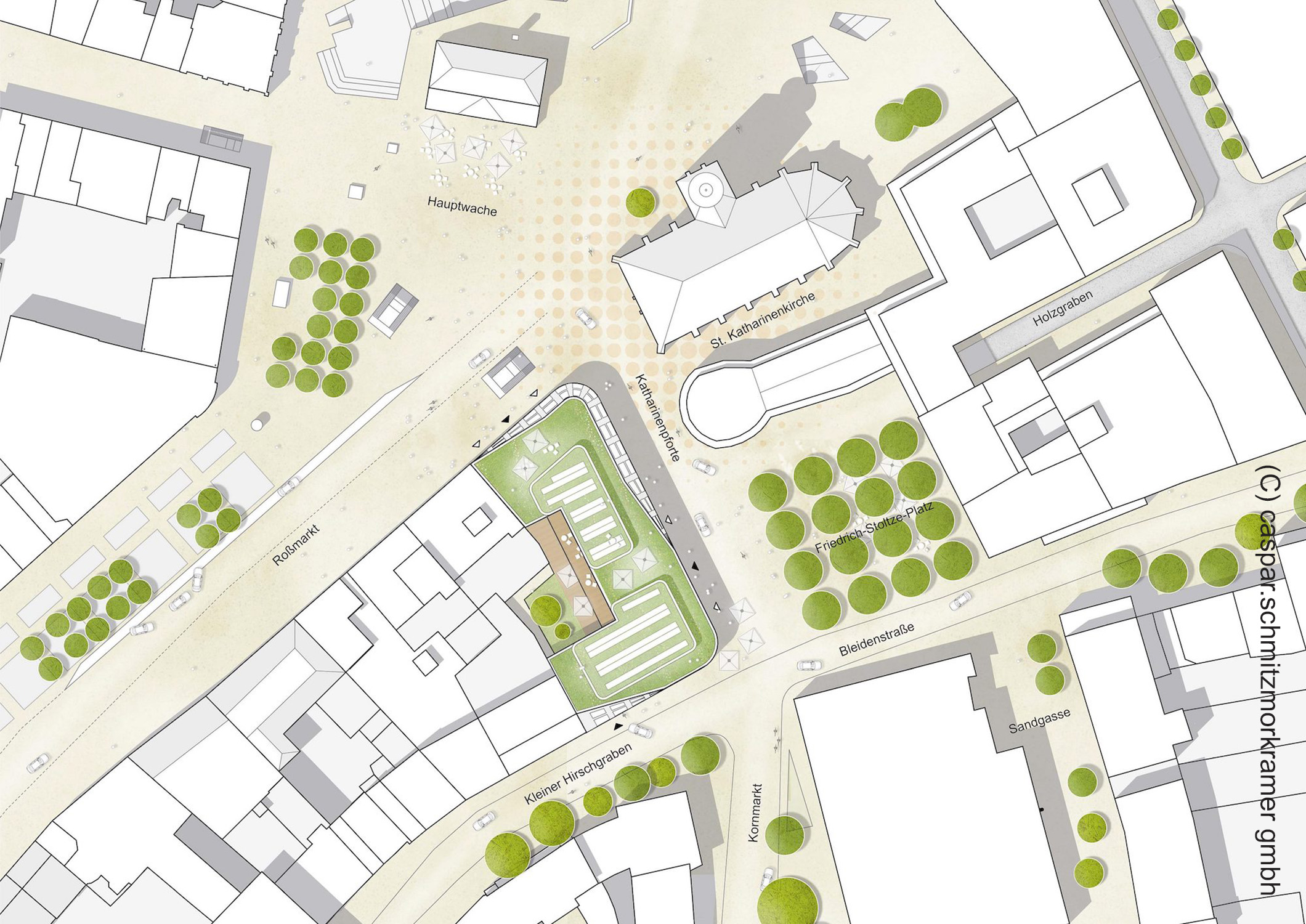 Hauptwache1-Zeil-Lageplan-Frankfurt-Friedrich-Stoltze-Platz