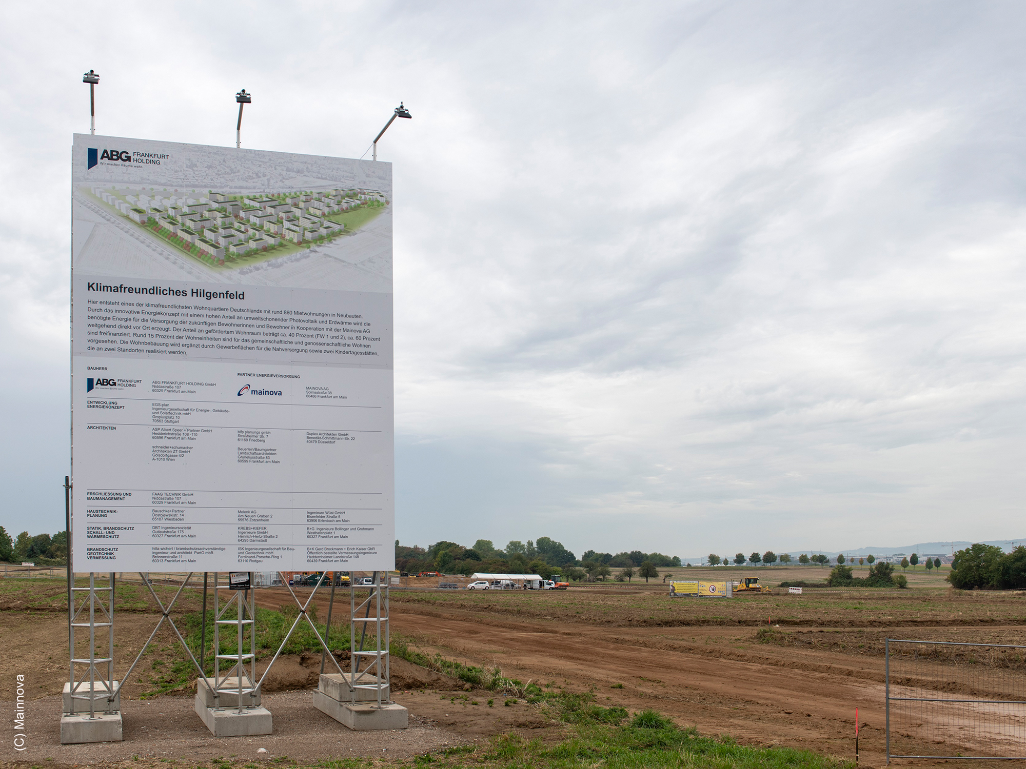 AGB-Mainova-Klimaschutzquartier-Hilgenfeld-Baustellenschild