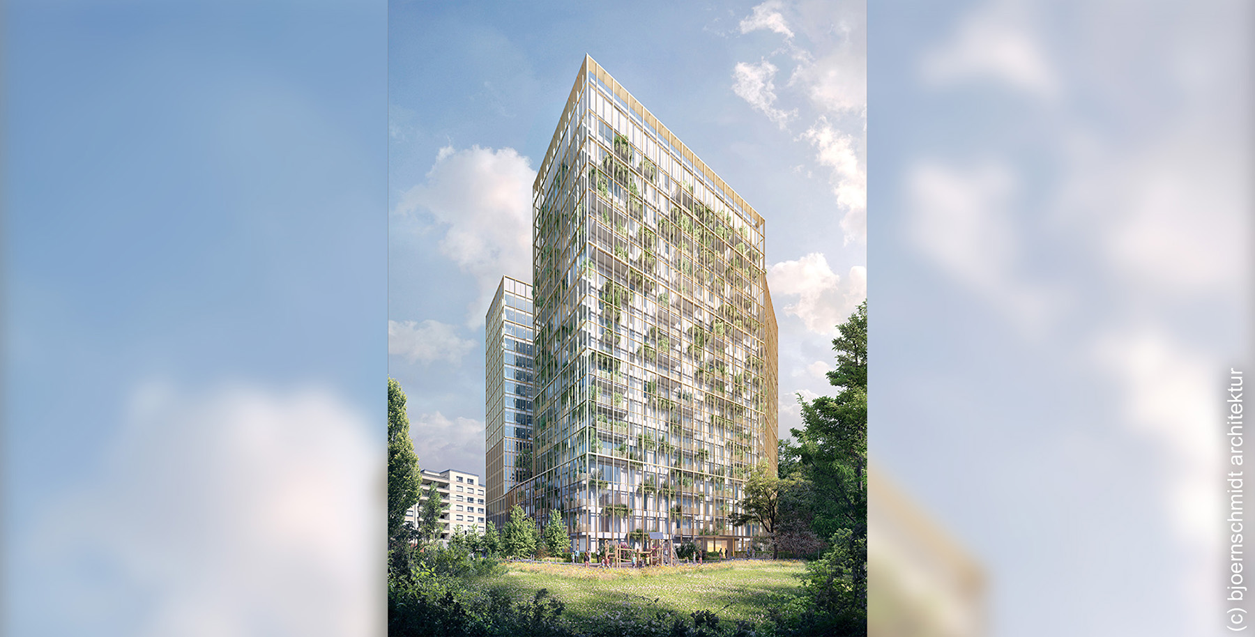 High-rise at Rebstockpark