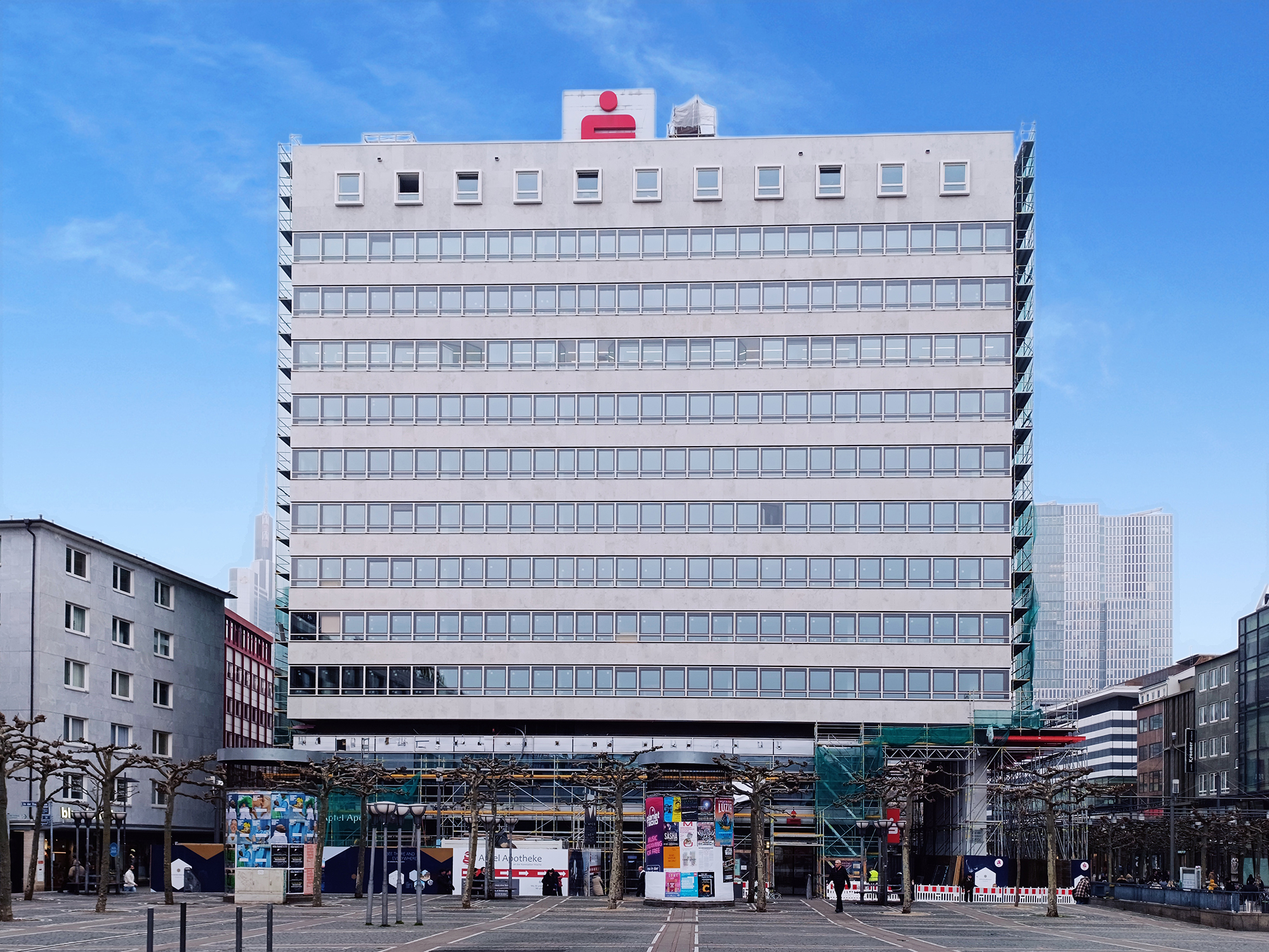 Bienenkorbhaus - Fassade - Züblin - Revitalisierung - Zeil - Konstablerwache - Denkmalschutz